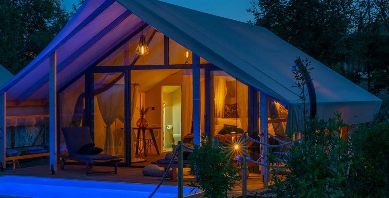 Glamping vacation in Istria