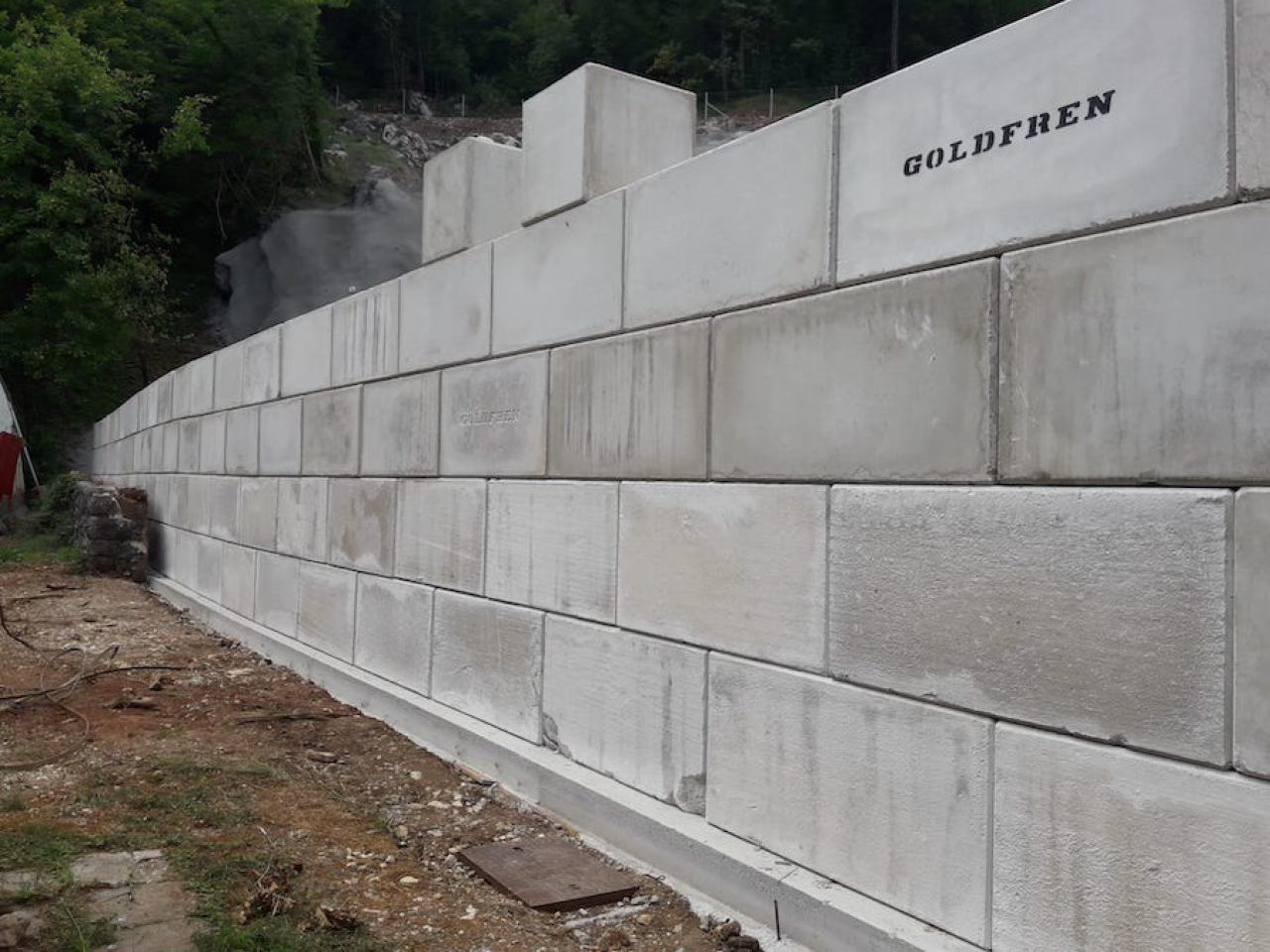Goldfren betonski blokovi velikih dimenzija