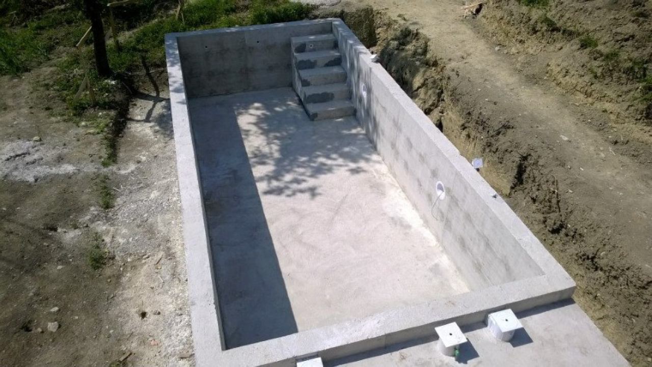 Izgradnja bazena