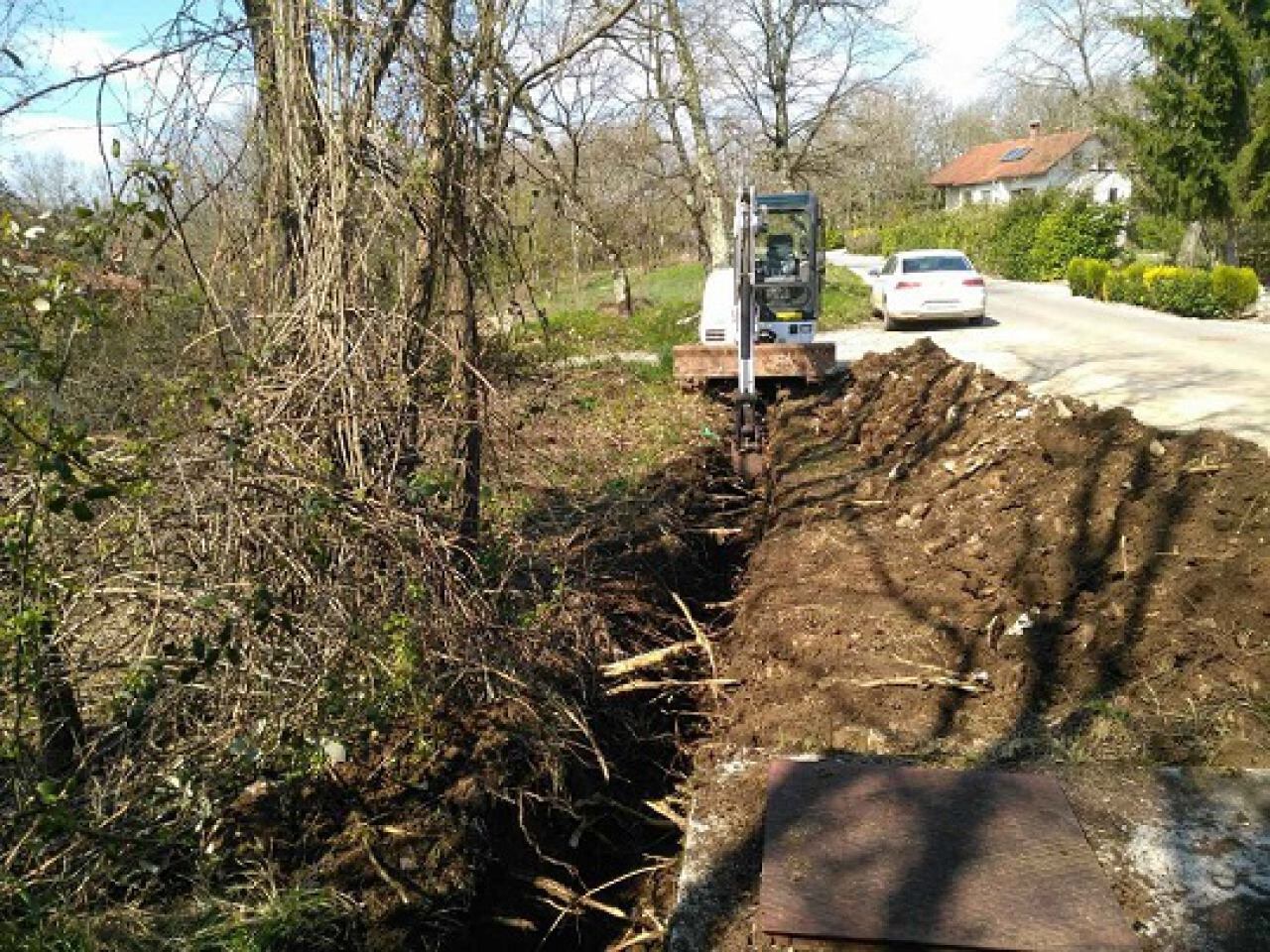 ISKOP VODOVODNOG PRIKLJUČKA