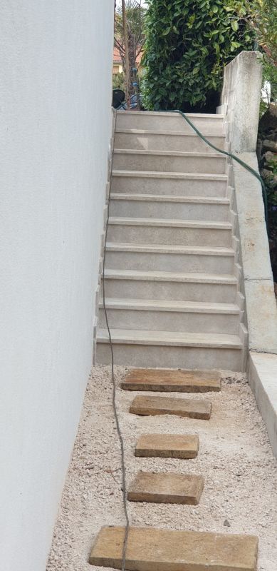 Izrada kamenih stubišta
