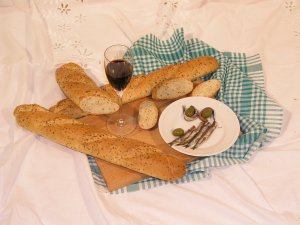 Pšenični kruh sa sjemenkama (francuz)