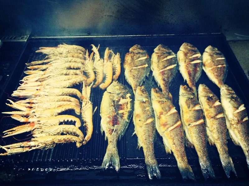 Fish restaurant in Ližnjan