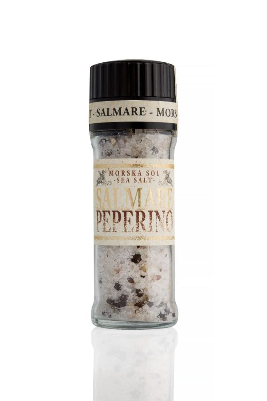 Začinska sol Peperino, mlinac 100g