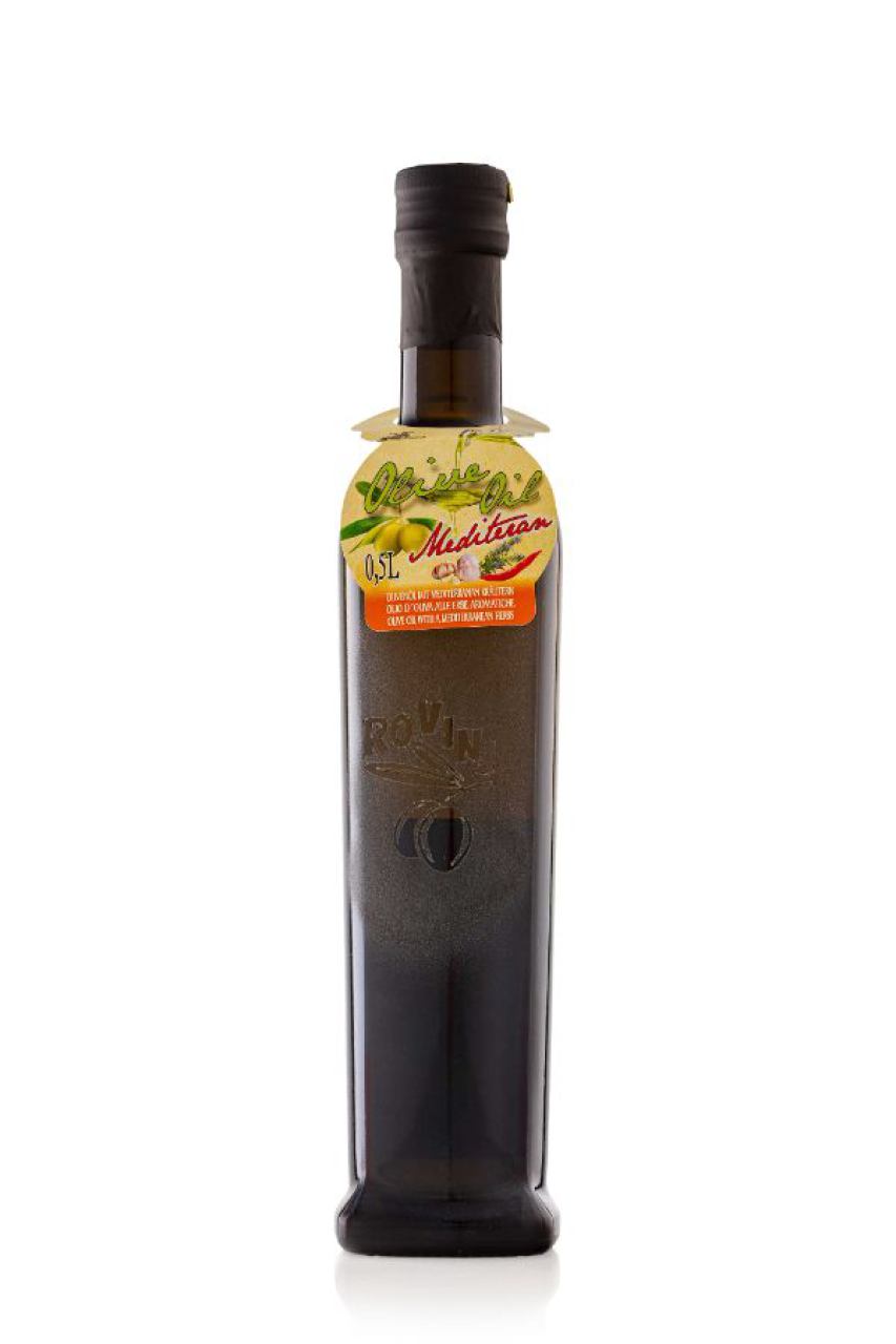 Ekstra djevičansko maslinovo ulje s mediteranskim začinima - 0,5L