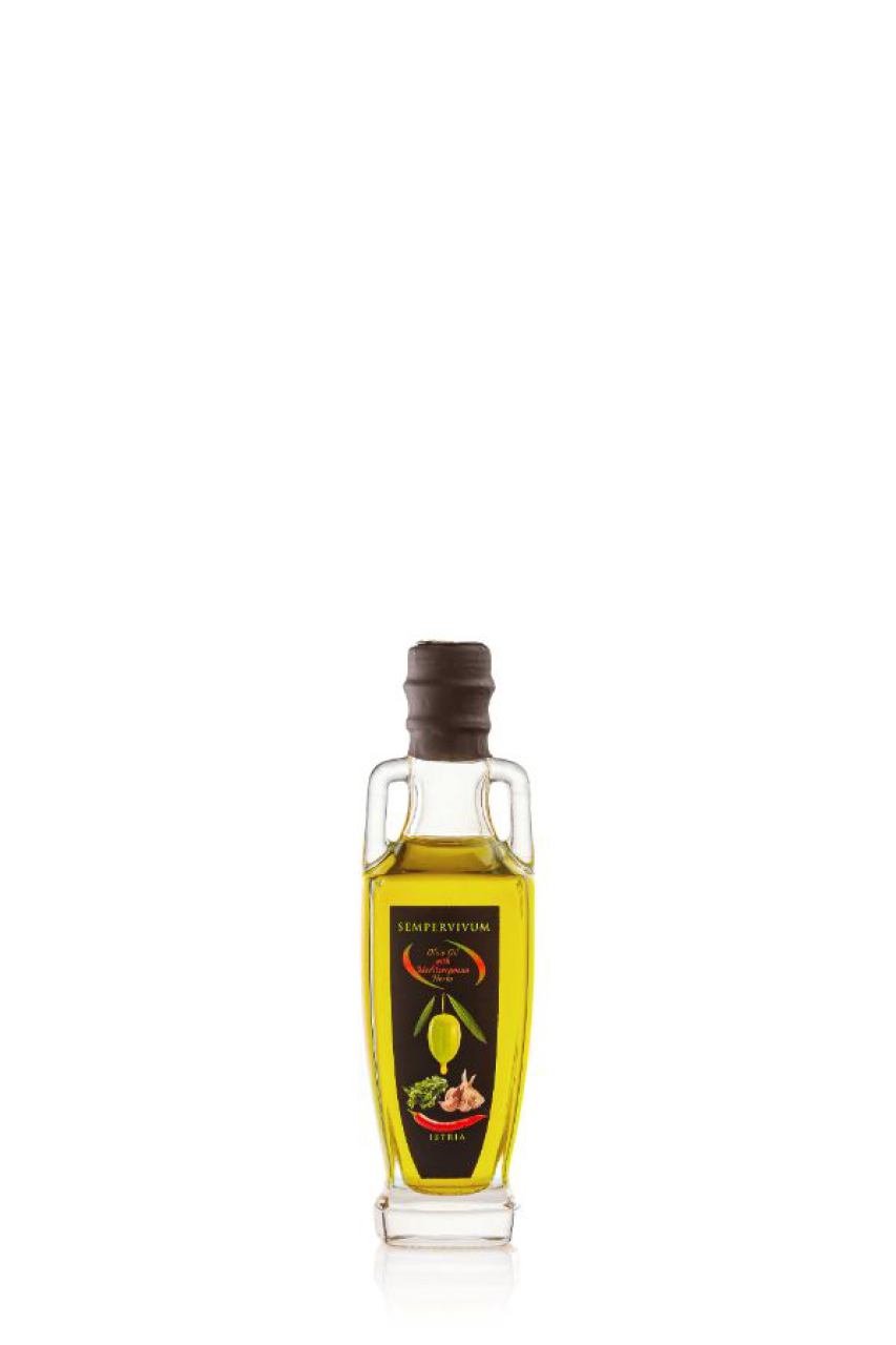 Suvenir Maslinovo ulje s mediteranskim začinima - 0,1L<br>