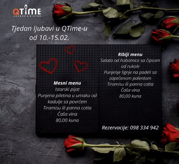 Valentinovo 2020., restorani u Istri